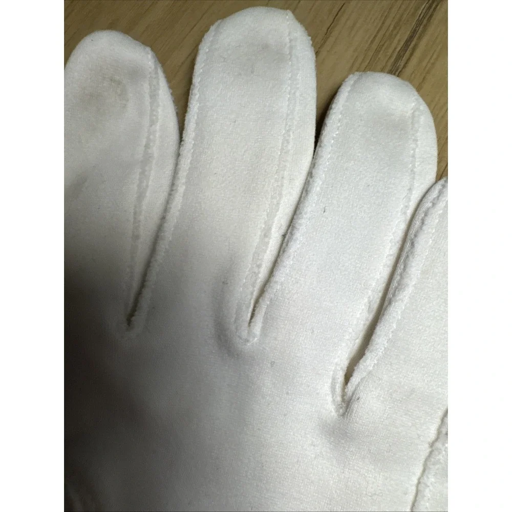 Vintage Wear Right 100% Cotton Women's Gloves  Ivory SZ 6.5 West Germany